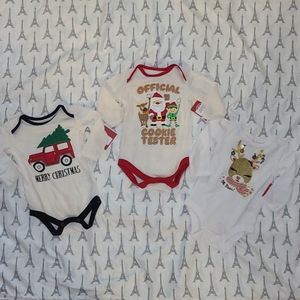 3ct Christmas Onesies
